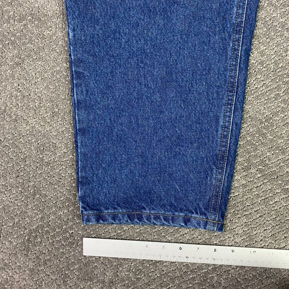 Carhartt B17 DST Relaxed Fit Jeans Men's 44 x 30 Measures 43 x 30 Blue Cotton - Picture 11 of 13